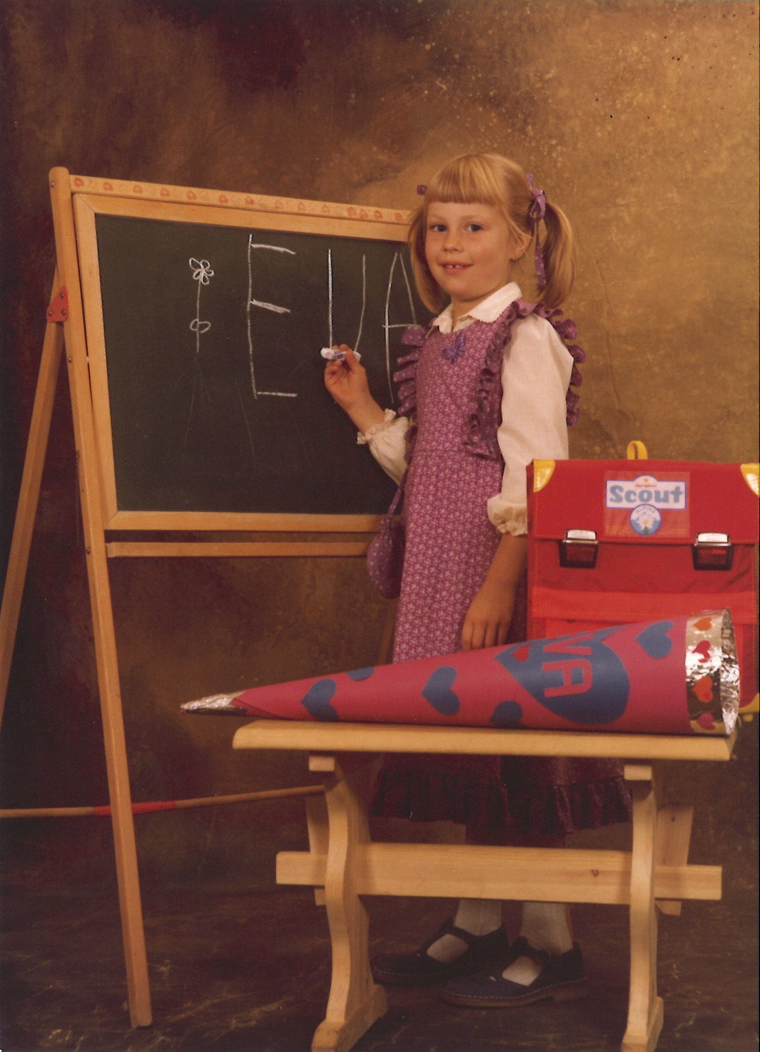 Am Tag der Einschulung