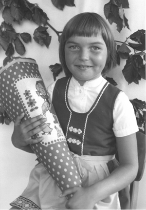 Am Tag der Einschulung