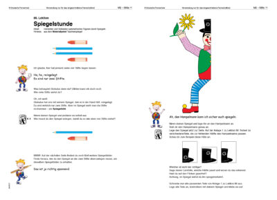 Blick in die Kursunterlagen Mathematik Klasse 2