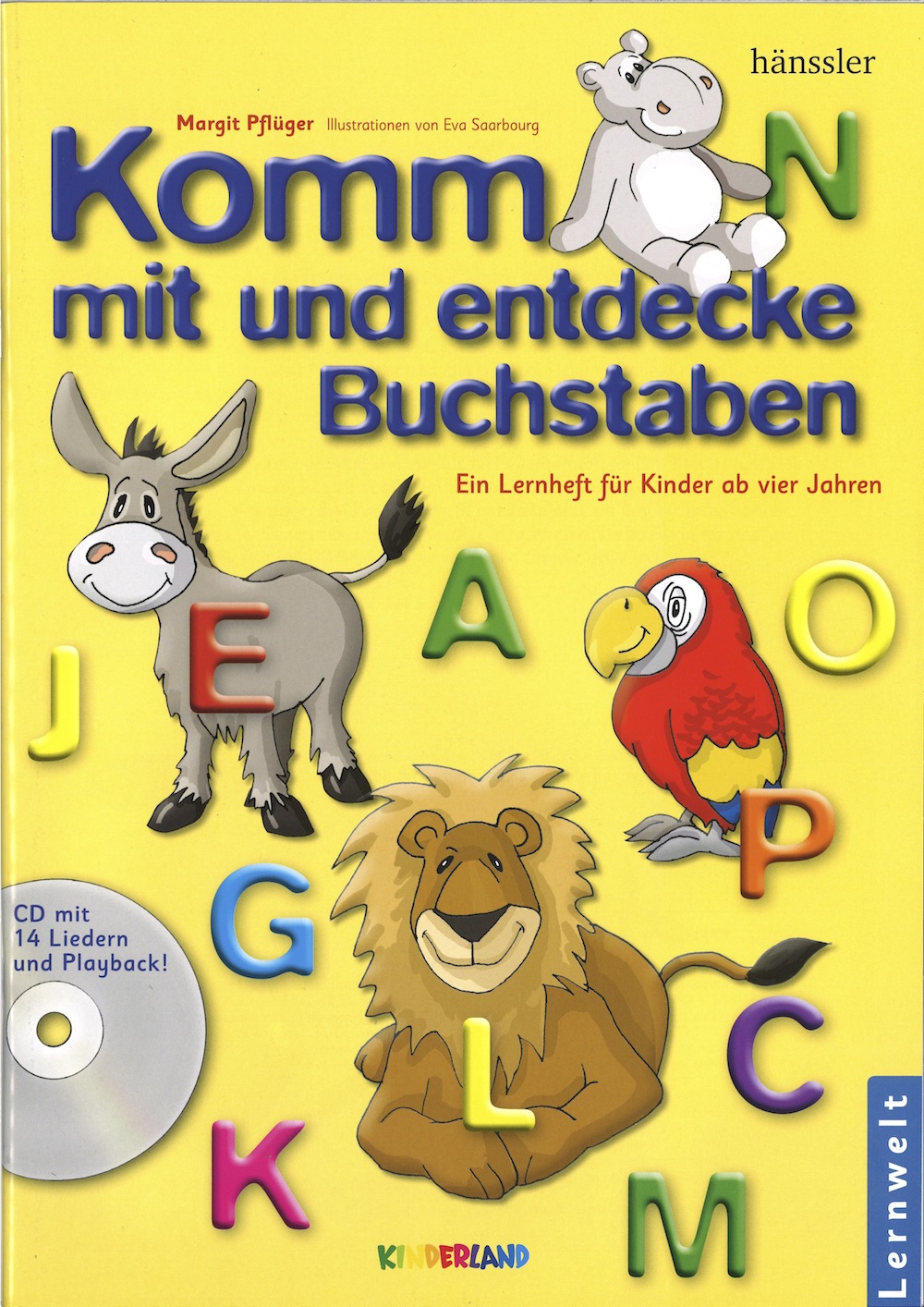 Hefteinband Entdecke Buchstaben