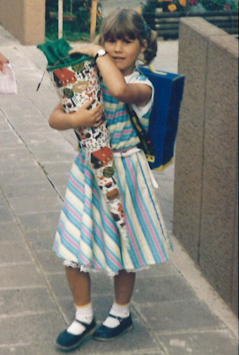 Am Tag der Einschulung