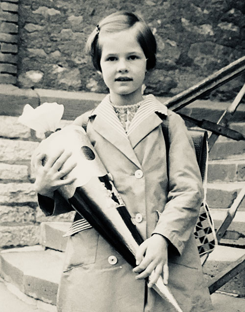 Am Tag der Einschulung