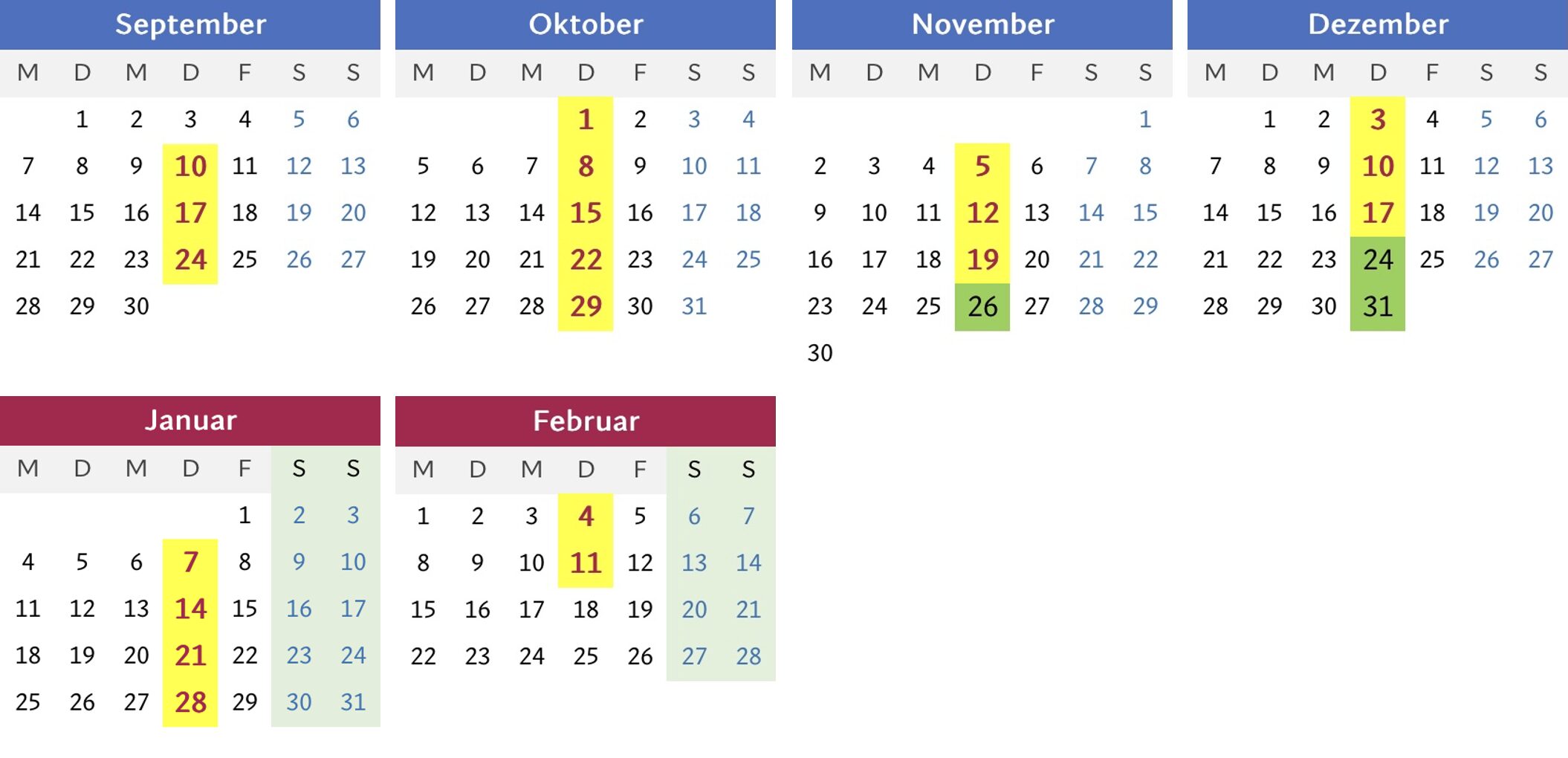 Termine-DAF-Donnerstag